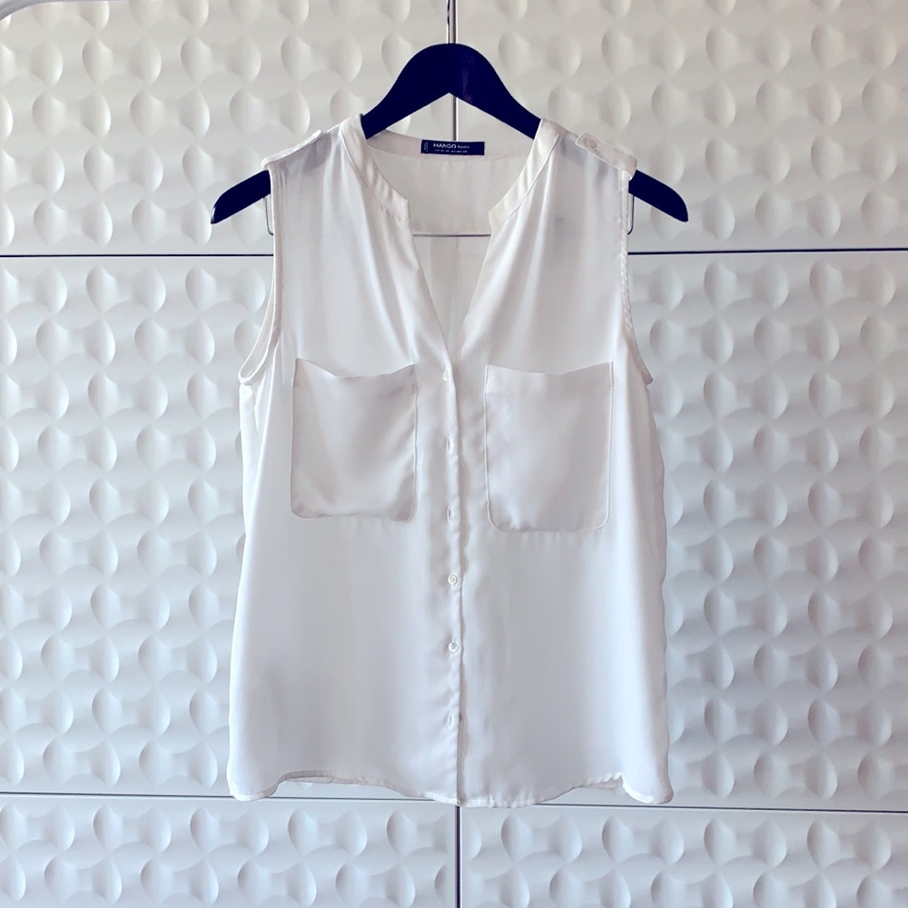 Mango White Top